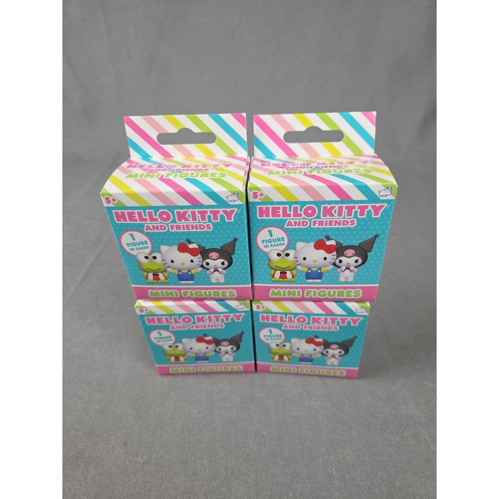Hello Kitty and Friends Mini Figures Blind Box 2025 Sealed Lot Of 4